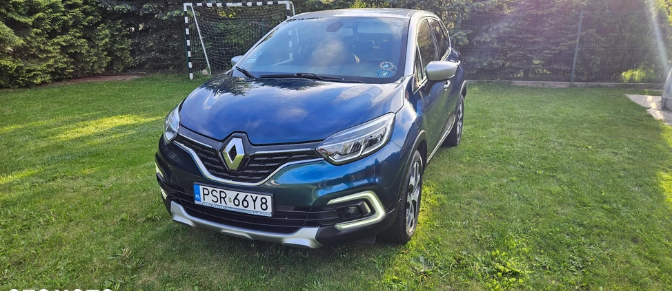 Renault Captur cena 58900 przebieg: 105500, rok produkcji 2017 z Biała Piska małe 277